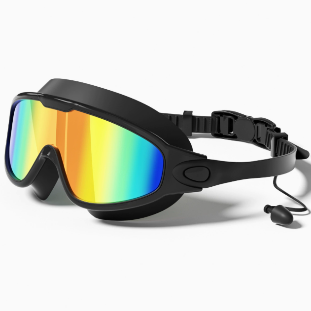 Lunettes de natation à vision large, antibuée et anti-UV