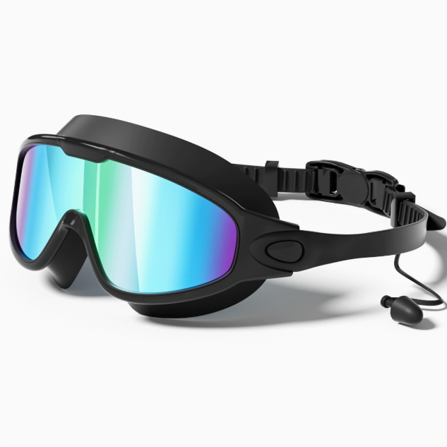 Lunettes de natation à vision large, antibuée et anti-UV