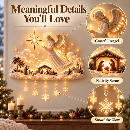 ✨Dernier jour : -56 %✨ Éclat d’ange de Noël béni