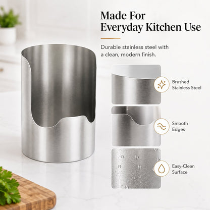 🍳Promotion à durée limitée : -50 % sur le support de couvercles en acier inoxydable | Organisateur de cuisine multifonction pour couvercles, planches à découper et ustensiles