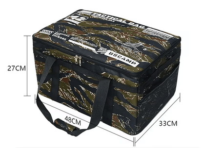 🔥Sac de rangement pliable d’extérieur de grande capacité, imperméable et portable, pour organiser le camping et les pique-niques