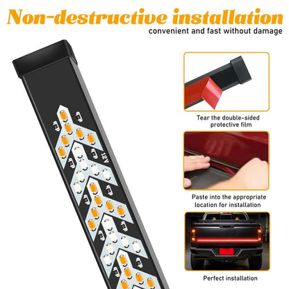 Nouvelle collection 2026 - Offre à durée limitée - 🎁 Barre lumineuse LED de hayon de 60 pouces