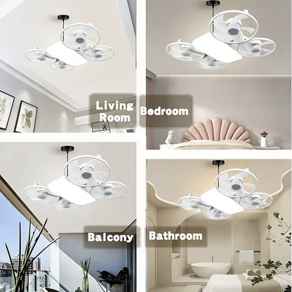 💡Plafonnier ventilateur LED inspiré des drones