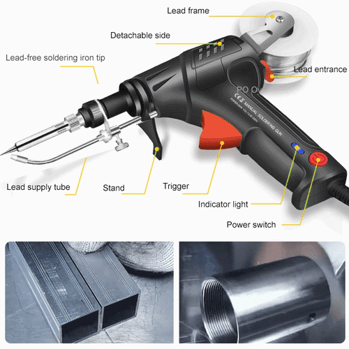 (🔥DERNIER JOUR DE PROMOTION : -49 %🔥) Outils de soudage laser industriel chauffés en interne de précision allemande