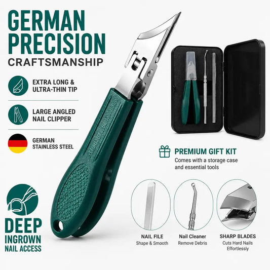 3 PCS Eagle Beak Beveled Nail Clippers