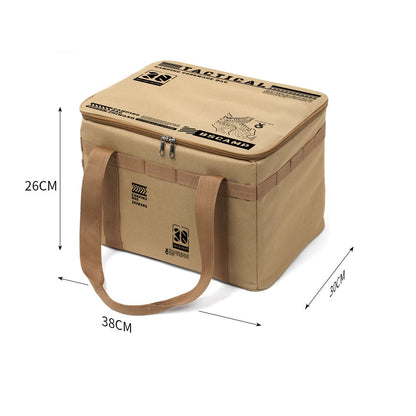 🔥Sac de rangement pliable d’extérieur de grande capacité, imperméable et portable, pour organiser le camping et les pique-niques