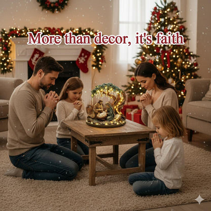 🚚Achetez-en 2, livraison gratuite🎄🎁Figurine décorative de crèche de Noël