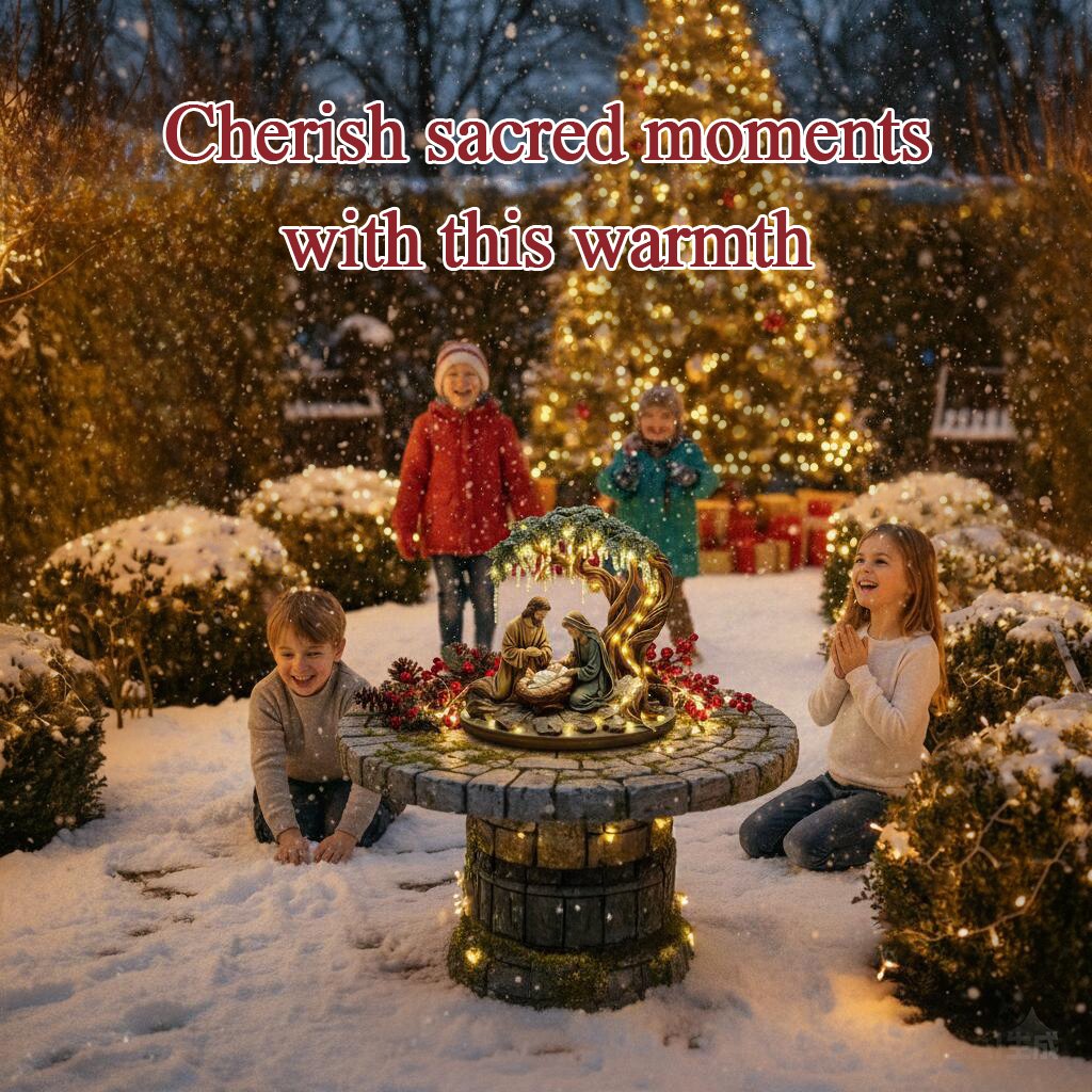 🚚Achetez-en 2, livraison gratuite🎄🎁Figurine décorative de crèche de Noël