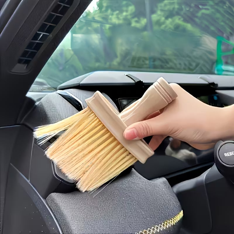 ✨ Brosse à poussière manuelle polyvalente | Plumeau pour la maison, le salon, la chambre, l’intérieur de la voiture et les rebords de fenêtres | Un indispensable écologique pour la maison 🧹🏠