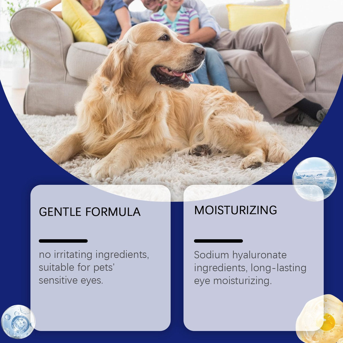 🏆Flash Sale⚡ 50K+ SOLD! 🐶Eye Drops for Cat & Dog, Prevent Tear Stains Remove Dirt