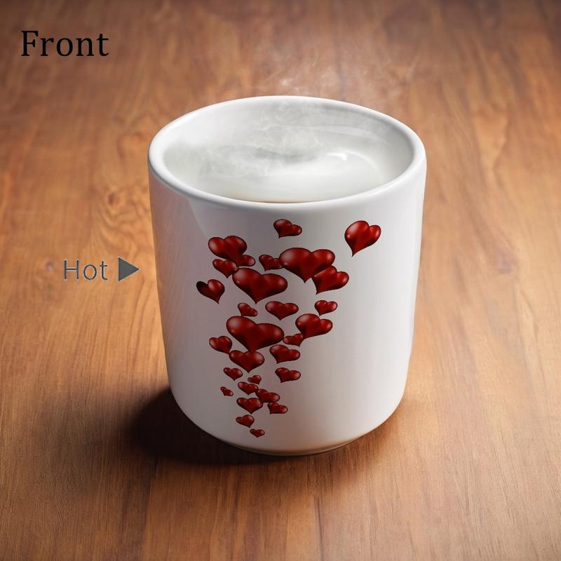 🔥Offre limitée : -52 %✨Mug magique en céramique en forme de cœur qui change de couleur