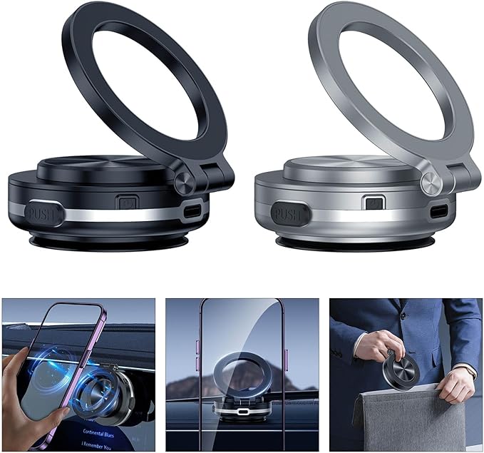 Support de téléphone magnétique rotatif à 360° pour voiture