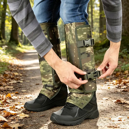 Guêtres de protection réglables unisexe anti-serpent pour l'extérieur