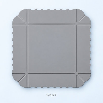 🥗 2-in-1 Foldable Silicone Cutting Mat & Serving Tray ✨