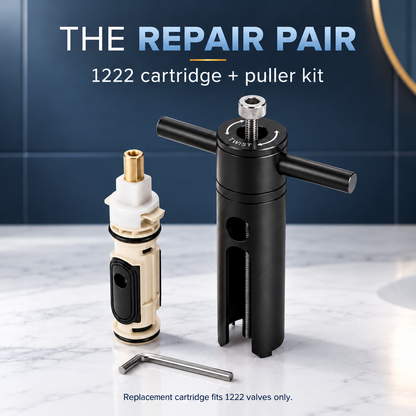 🔧 Extracteur de cartouche de douche et kit de remplacement 1222