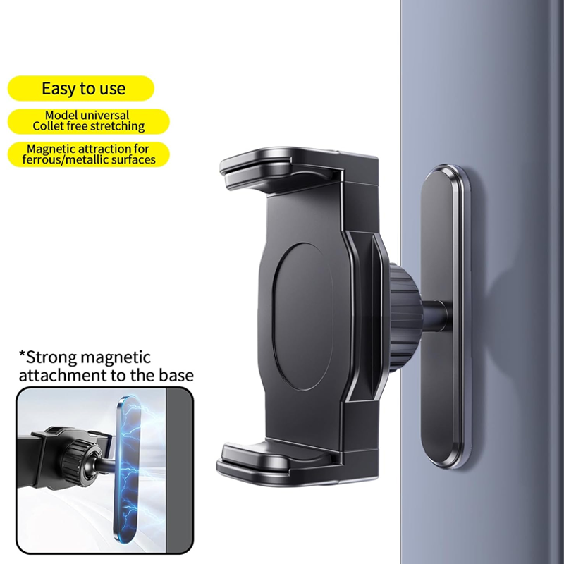 🔥Offre limitée : -50 %✨✨Support de téléphone rotatif à 360° pour salle de sport avec aimants puissants