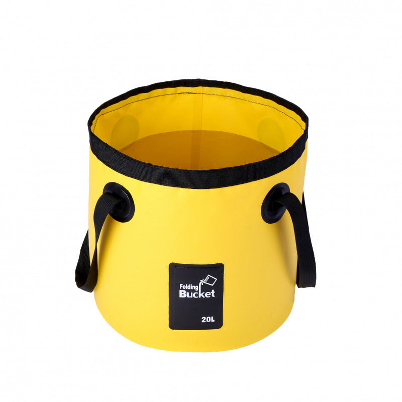 📢📢-40 % !! ⏰Seau pliable portable pour le camping et la pêche en plein air