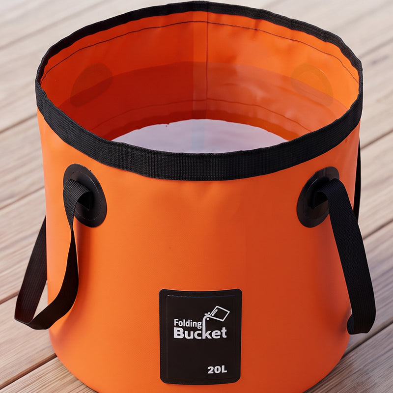 📢📢-40 % !! ⏰Seau pliable portable pour le camping et la pêche en plein air